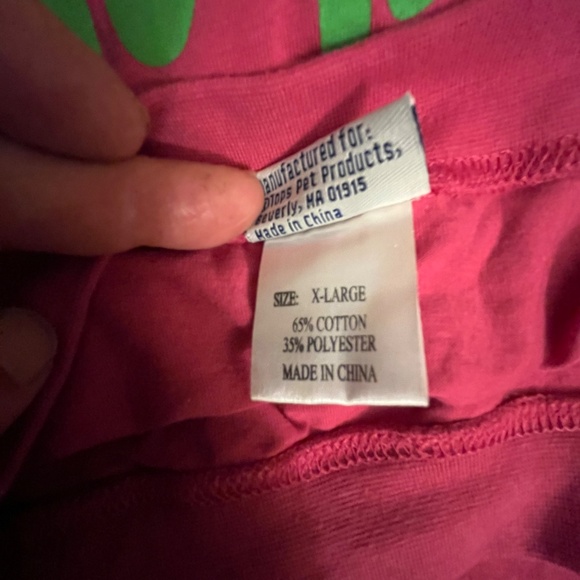 Surfer Girl dog t-shirt XL magenta - Picture 6 of 6